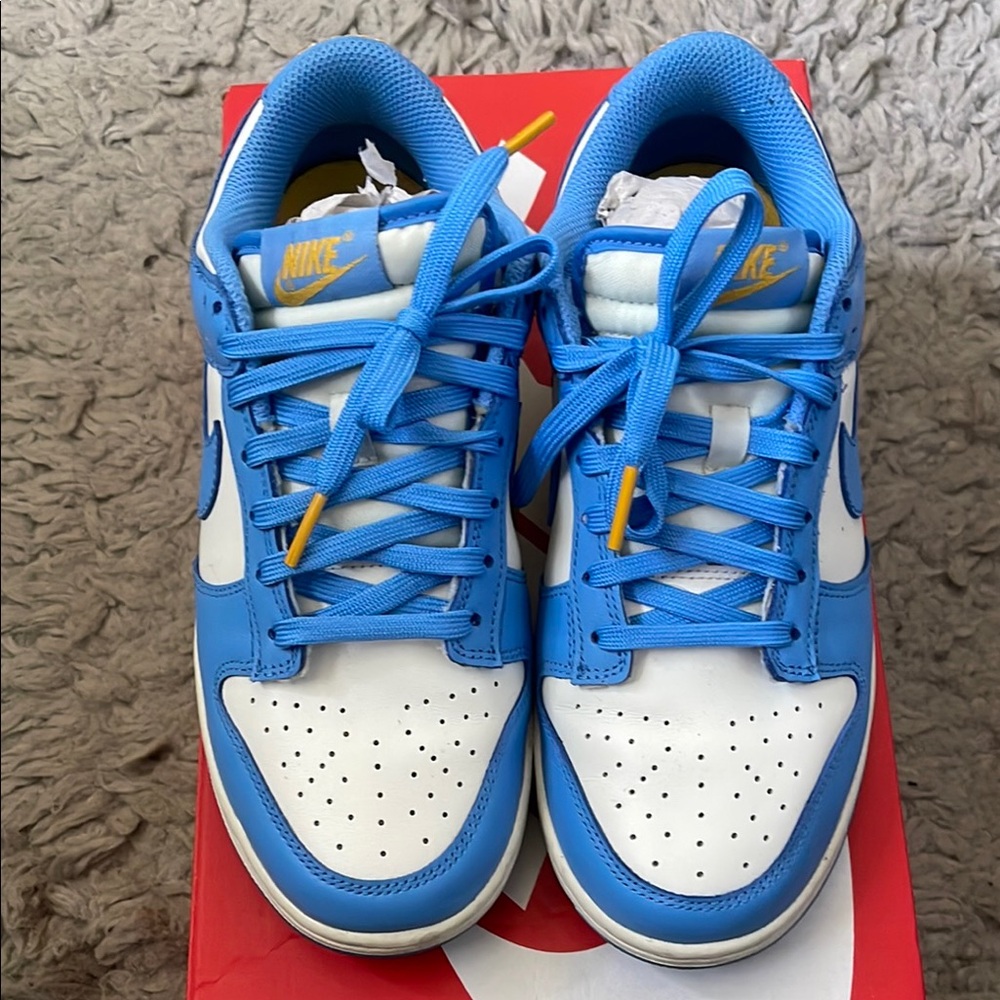 Nike Sky Blue and White Athletic Shoes